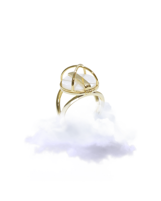 Moonstone Gaïa J Ring