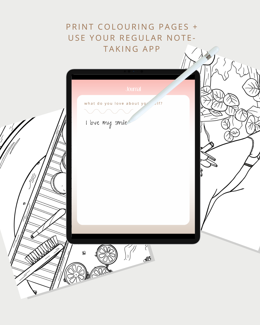 Mindfulness & Wellness Digital Journal – Interactive PDF