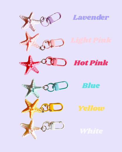 Starfish Bag Charm